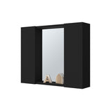 Draco Medicine Cabinet, Mirror, Double Door, One External Shelf B128P148704