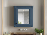 20" Wall Mounted Bathroom Storage Cabinet with Mirror, Medicine Cabinet with Height Adjustable N710P317680C