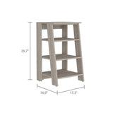 Nashua 4-Shelf Linen Cabinet Light Grey B06280361