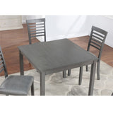 ZUN Wooden Dining Square Table, Kitchen Table for Small Space, 4 Person Dining Table, Gray
ONLY THE W1998126373