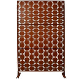 Outdoor & Indoor Privacy Metal Privacy 76" H48" W, Freestanding Decorative Privacy W465P193209