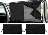 2 Pack Car Window Shades Magnetic Car Window Shade, 3 Adjustable Modes Dual Layer Polyester Car Side 57359391