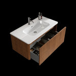 ZUN BB0436Y301, Integrated white ceramic basin, drain assembly NOT included W1865P152259