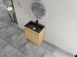28" Freestanding Bathroom Vanity / Laundry Utility Cabinet, w/ Stainless Steel Sink and Flexible W999P376890