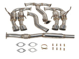 Exhaust Header Fit For Subaru WRX / STI 2015 R400 Gemini Quad Tips Exhaust MT001136 83665386