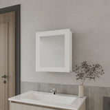 Payson Medicine Cabinet in Melamine With Included Mirror, White B128P237154
