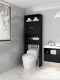 ZUN Home Bathroom Shelf Over-The-Toilet, Bathroom SpaceSaver, Bathroom, Tollilet storage cabinet 79102766