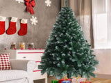 6FT Iron Leg White PVC 650 Branches Christmas Tree 79626045