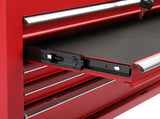 Steel maintenance tool cart cabinet 5 drawers with lock 330lb red 50283215