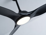 52 Inch ABS Blades Ceiling Fan With Light Kit ,DC 6 Speed ,Remote W3775P464129