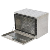 24" Aluminum Under Body Toolbox 5 Bar Tread Silver 25580335