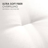 Oversized White Plump Duvet A cozy and adorable choice for bedrooms, guesthouses, and hotels. Fits 94685486