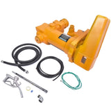 ZUN 20GPM 12V Fuel Transfer Pump with Nozzle Kit for Transfer of Gasoline Diesel Fuel 23359108