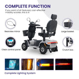S500-GREY Heavy Duty Mobility Scooter W429P151656