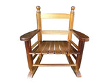 Children's rocking oak chair- Indoor or Outdoor -Suitable for kids-Durable 88851000