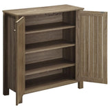Dark Taupe 2-door Shoe Storage B062P145486