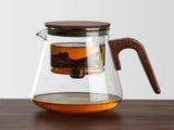 Bonston heat-resistant glass teapot, magnetic switch, 27oz 37346670