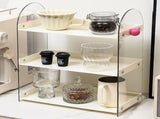 Large Acrylic Shelf 3 Tier storage rack case shelf 25746069