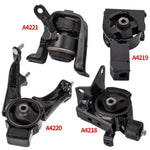 ZUN Engine Motor Mounts 4pcs For Toyota Corolla 1.8L A4219 Automatic Trans 46848643