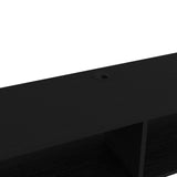 Yankton Floating TV Stand with Spacious Shelves and Cable Management B128P176173