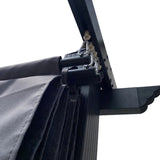Replacement Top Fabric for 10x10 Ft Outdoor Patio Retractable Pergola Sunshelter Pergola W41972289