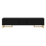 ZUN U-Can TV Stand for 65+ Inch TV, Entertainment Center TV Media Console Table, Modern TV Stand with WF530740AAB