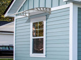 HT-100 x 96cm Household Application Door & Window Rain Cover Eaves Gray Holder 43523055