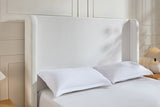 Harper Tall Headboard Upholstered Bed / 54" High Headboard / Elegant Simplicity / No Box Spring B083P227886
