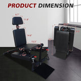 Fitness Chair Multifunction, Adjustable Strength Training Bench for Full Body Workout, Weight Bench 18989693