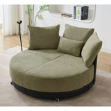 52.75'' Oversized Round Swivel Chair,360&deg Swivel Chair, Couples W1628P218358