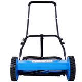 14-Inch 5-Blade Push Reel Lawn Mower with Grass Catcher, BLUE COLOR 85771439