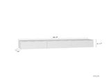 Floating TV Stand Wall Mounted with 16 Color LEDs,67" Modern TV Stand, Floating TV Cabinet W1321P307882