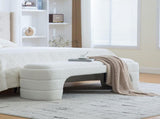 64.96"Wide Modern Upholstered Armless Upholstered Bedroom Benches End of Bed Bench for Entryway, W3189P445987