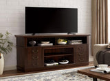 Retro TV Stand Storage for TVs up to 65'', Mid Century Modern TV Stand & Entertainment Center W2275P460426