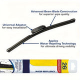 2-In-1 Wiper, 26 Inch Windshield Wipers , Automotive Replacement Windshield Wiper 77157364