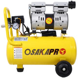 1.5HP Silent Oil-Free Air Compressor 8 Gallon, Oil-Free, Electric Shop Air Compressor W46564404