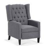 ZUN 27.16" Wide Manual Wing Chair Recliner W68062700