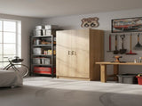 Modex Oak Multi-Purpose Utility Storage Cabinet B040P474698
