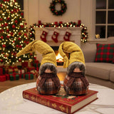 2PCS Set Christmas Gnomeations, Cute Fall Gnome Figurines for Christmas Thanksgiving Table 89568594
