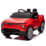 ZUN 24V Kids Ride on Car W/Parents Control,Licensed Chevrolet Silverado,Four-wheel suspension,LED W1578P202309