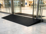 35.4" Wide Rubber Threshold Ramp , Cuttable Wheelchair Slope 38880926