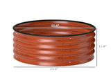 Garden Bed Galvanized Planter 59133025