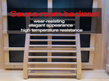 Hemlock round stick Sauna backrest 42506751