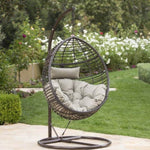 ZUN HANGING BASKET- BROWN- NO STAND BASKET ONLY 60654.00BSTMBN