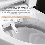 One Piece Bidet Toilet for Bathrooms Smart Bidet Toilet with Warm Air Dryer Heated Seat LED Night W1217P299511