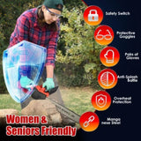 Cordless Chainsaw 16 Inch, Brushless Motor Electric Chainsaw, 40v Battery Powered with 2 Batteries 42937342