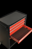 Four drawer rollingbox, cart with 4 wheels and drawers, large capacity detachable mobile W3267P309443