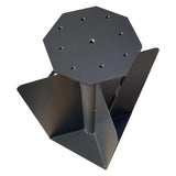 Patio Umbrella Base in Ground, Heavy-Duty Steel Construction for Stability, Supports up to 700LBS, W1859P303841