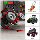 Multipurpose Mower Lift Jack - Ideal for Cleaning/Repairing Mowers/Tractors, Folded Size 48x19.5, 46698677