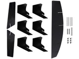 Black Rear Bumper Lip fit for Ford Mustang 2015-2023 Performance 9PC Diffuser Kit 70118402
